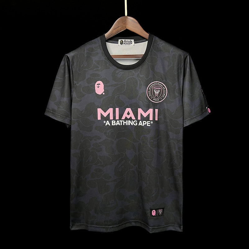 Camisa Do Inter Miami X Bape Black 2023/2024 – Carrarasttore