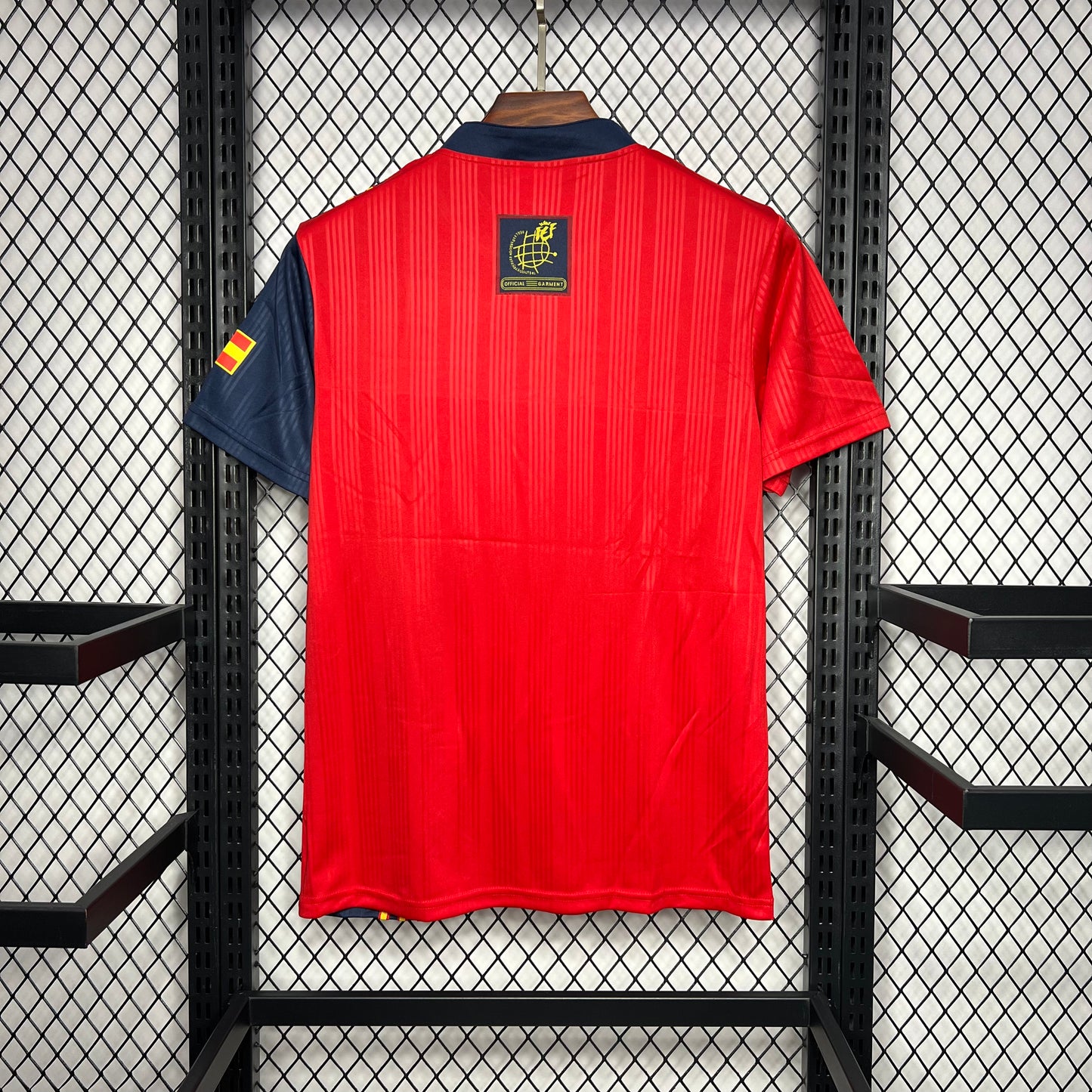 Camisa Retrô da Espanha Titular 1996