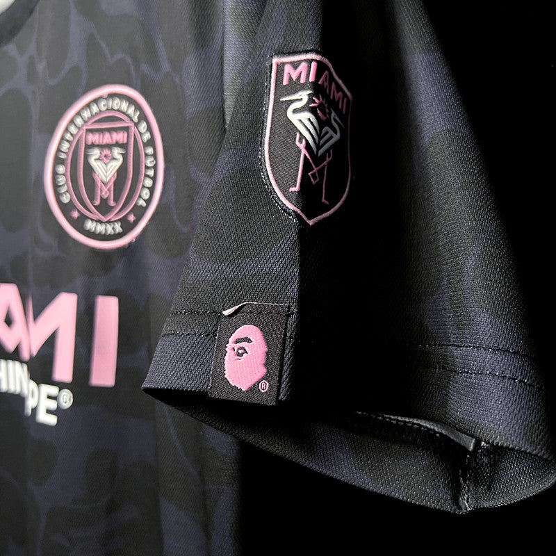 Camisa do Inter Miami x Bape Black 2023/2024