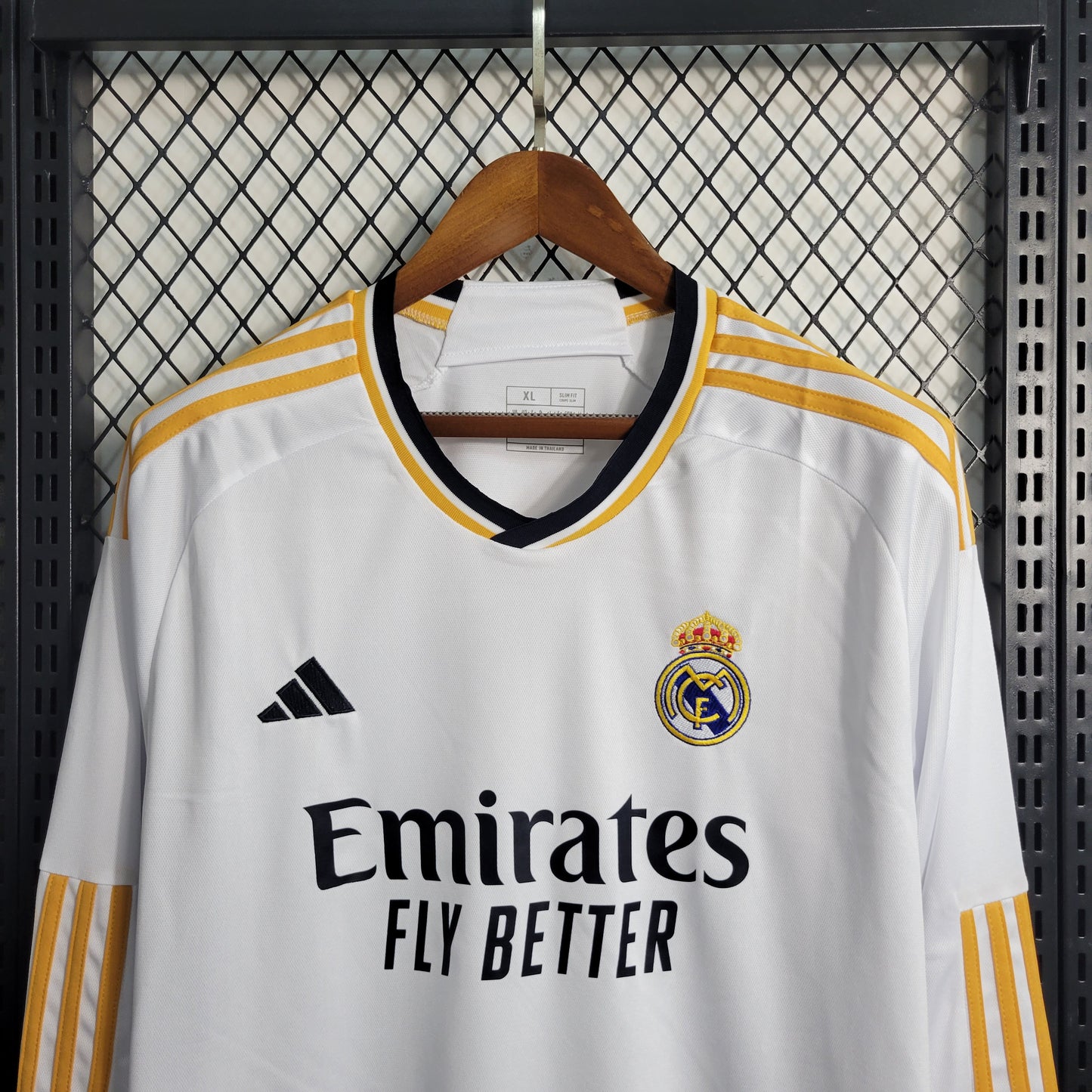 Camisa Manga Longa do Real Madrid Titular 2023/2024