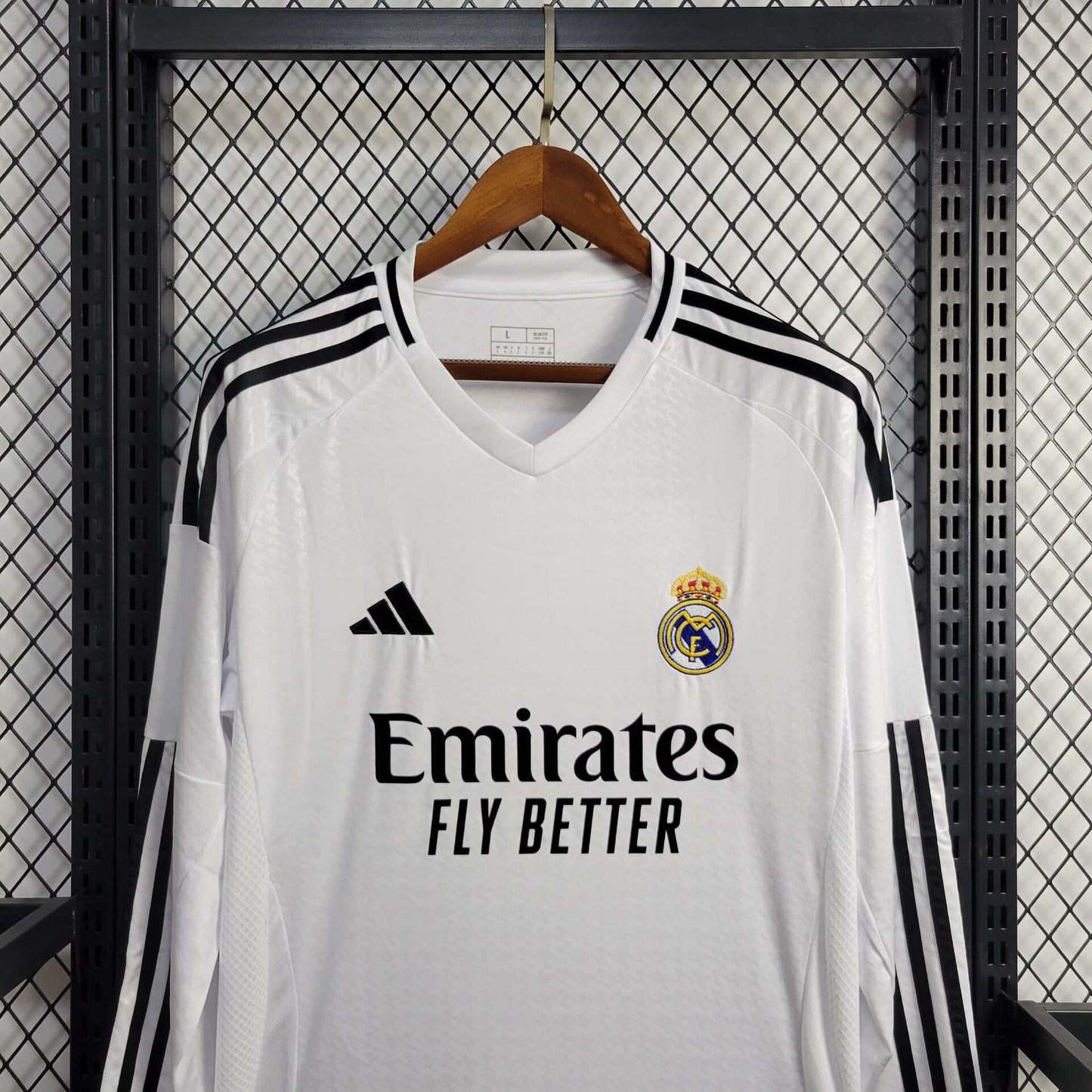 Camisa Manga Longa do Real Madrid Titular 2024/2025