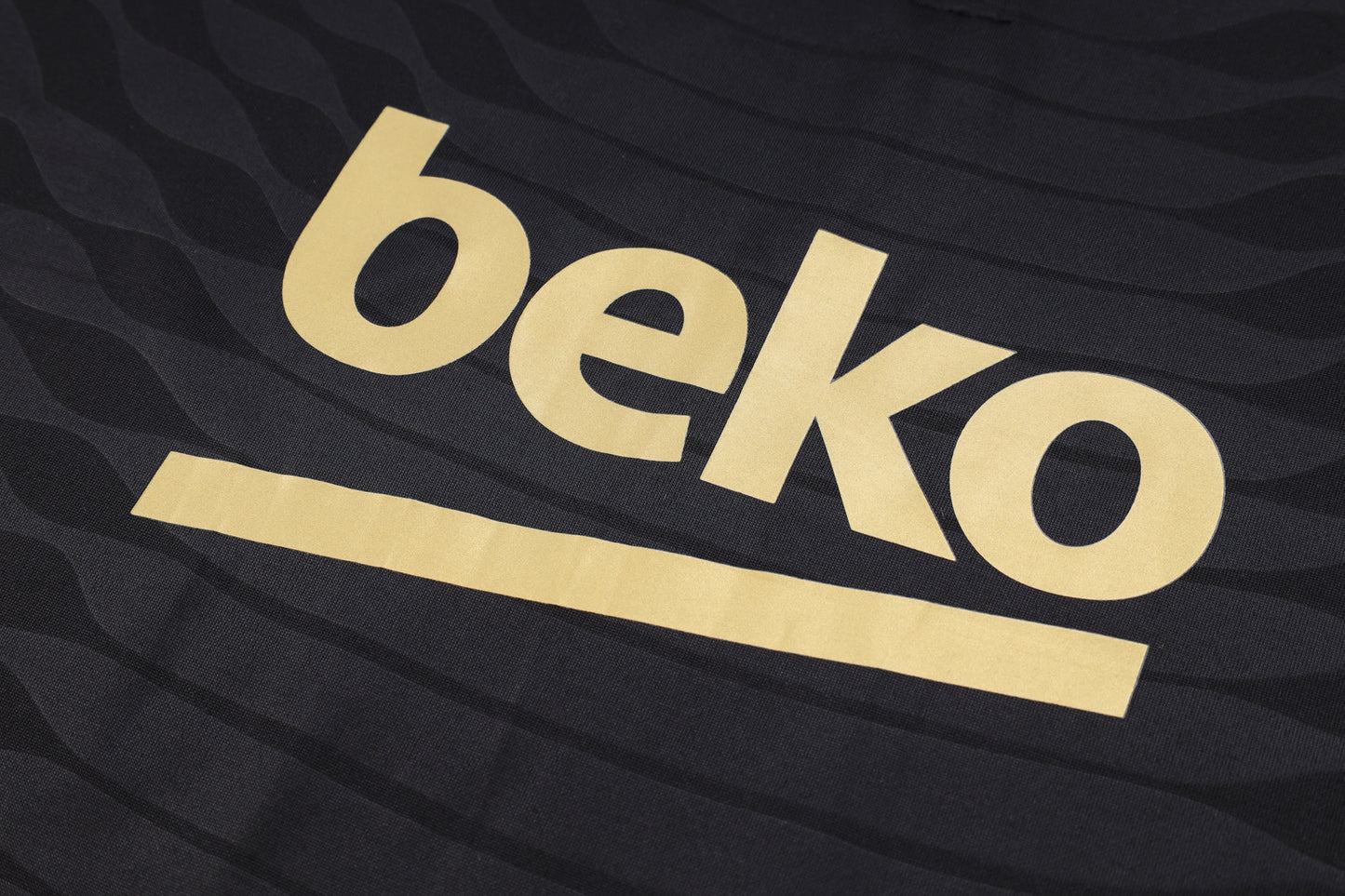 Kit Treino do Barcelona Black e Gold 2023/2024