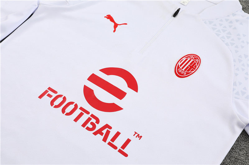 Kit Treino do AC Milan White I 2023/2024