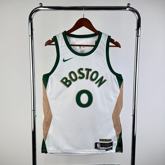 Camisa do Boston Celtics "Tatum 0" 2023/2024 Swingman - City Edition