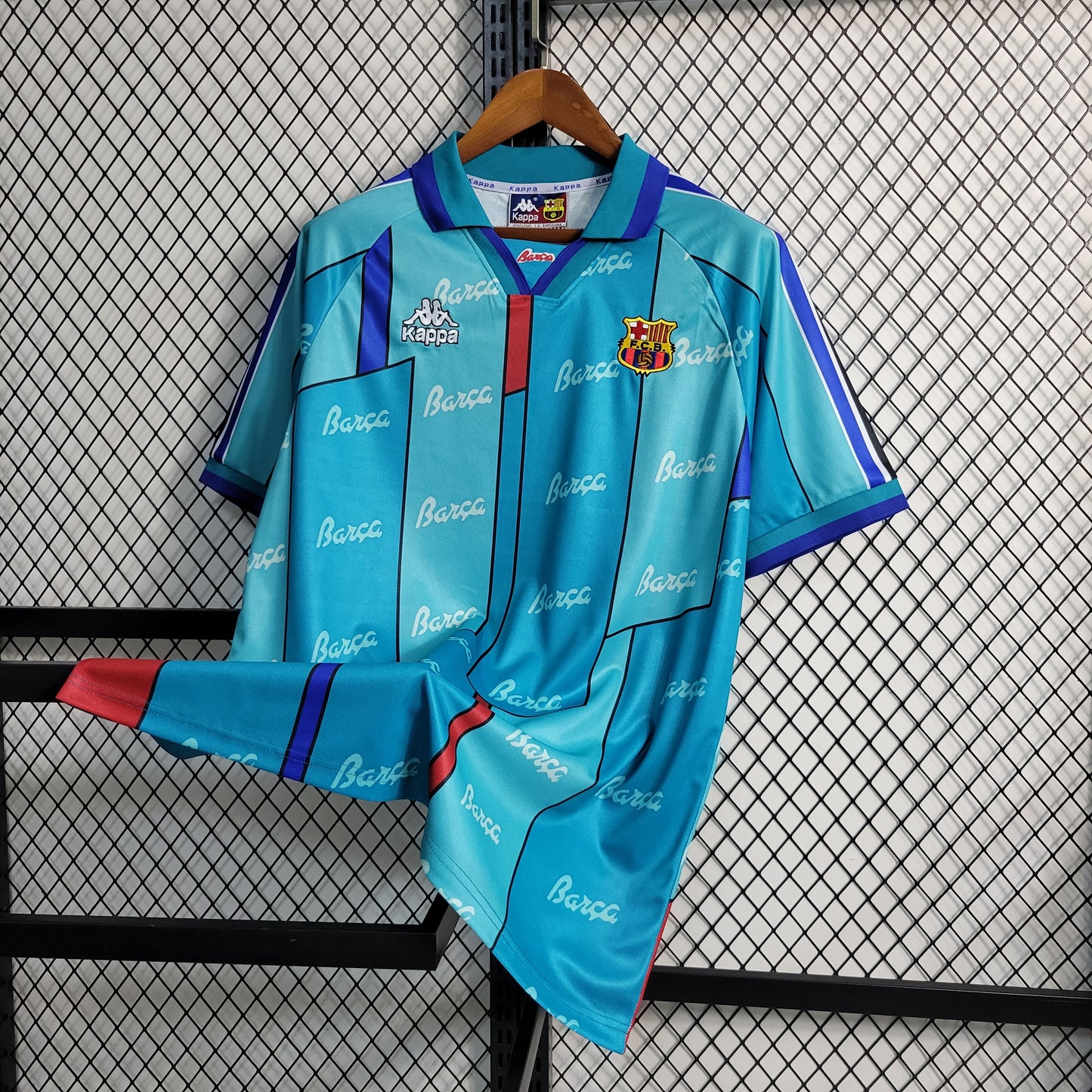 Camisa Retrô do Barcelona Reserva 1996/1997