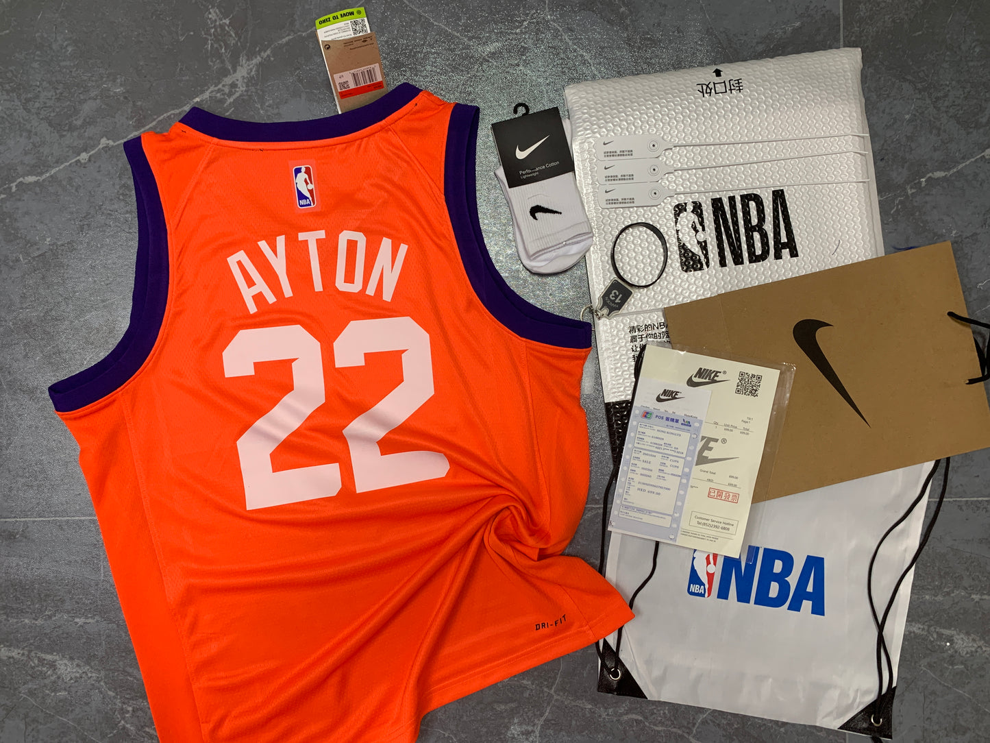 Camisa do Phoenix Suns 22 Ayton