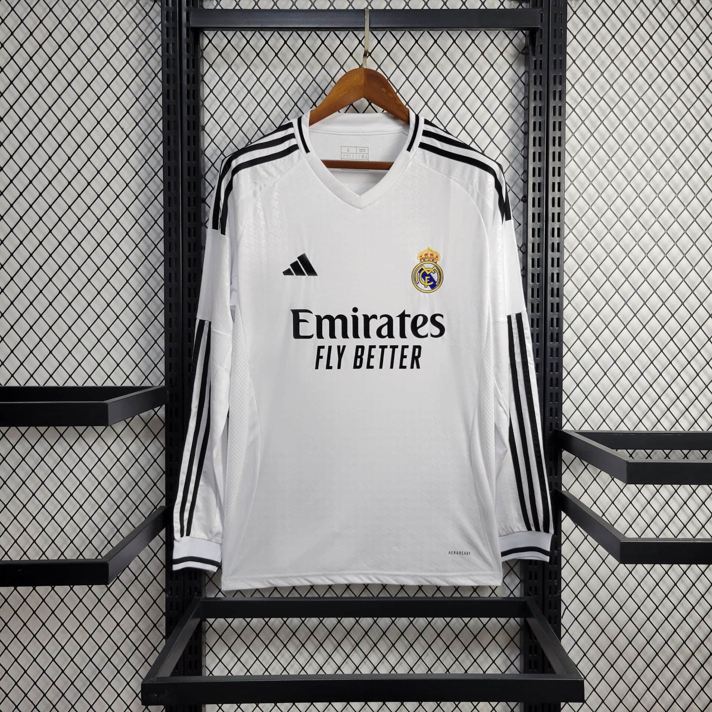 Camisa Manga Longa do Real Madrid Titular 2024/2025