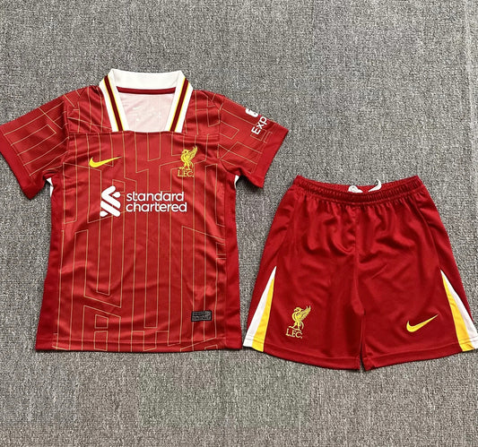 Kit Infantil do Liverpool Titular 2024/2025