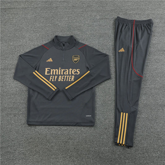 Kit Treino do Arsenal Black 2023/2024