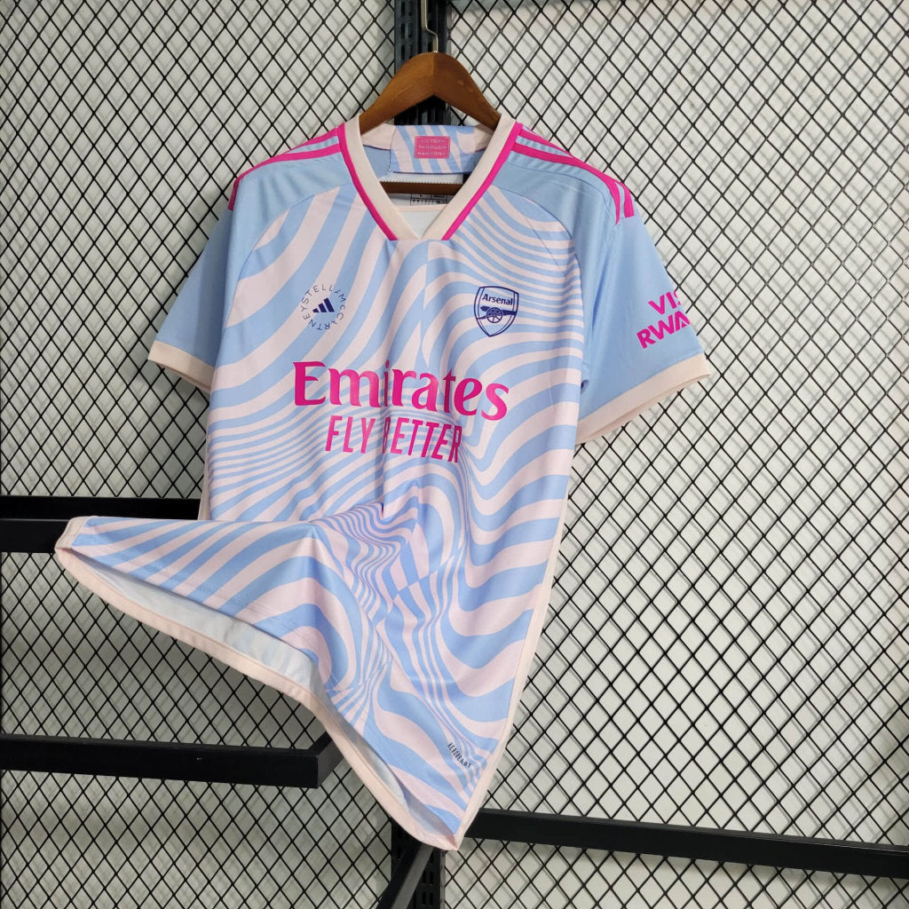 Camisa do Arsenal X Adidas BY Stella McCartney 2023/2024