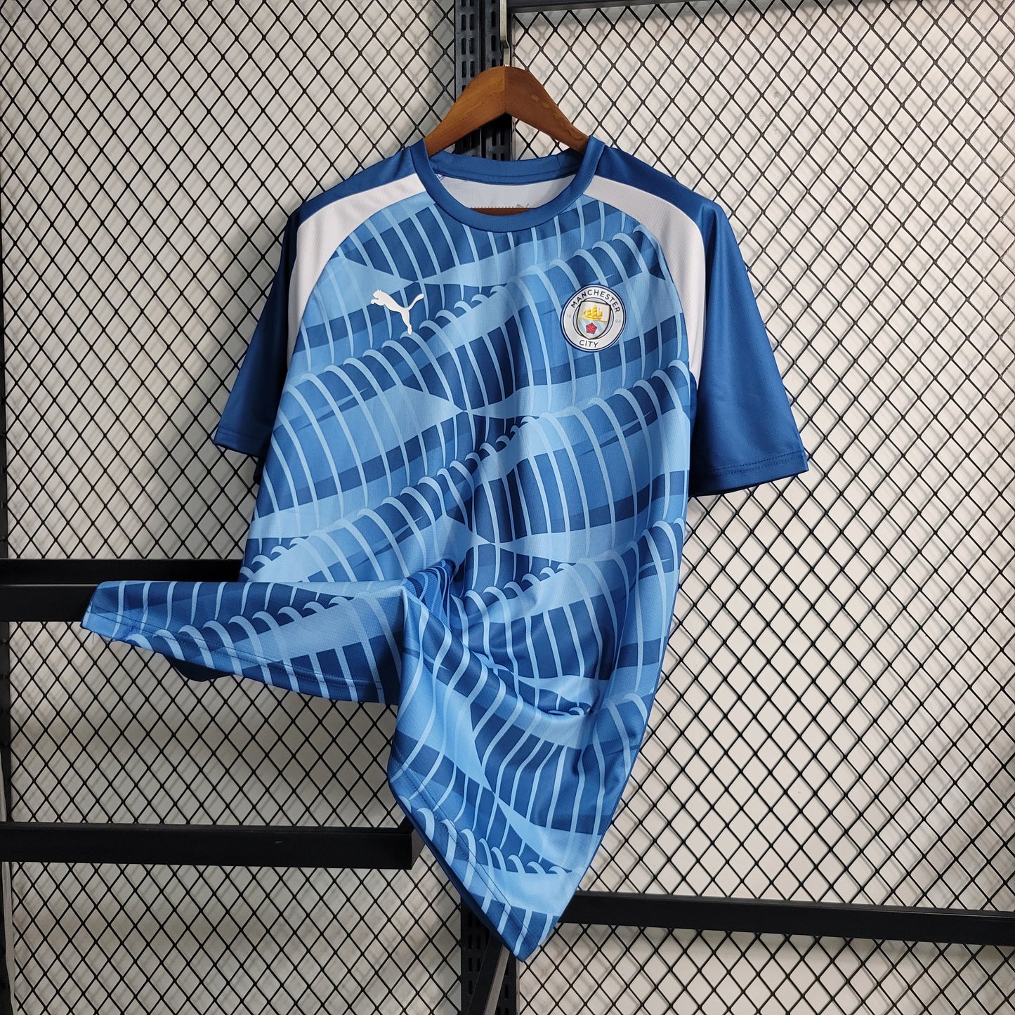 Camisa do Manchester City Treino Blue 2023/2024