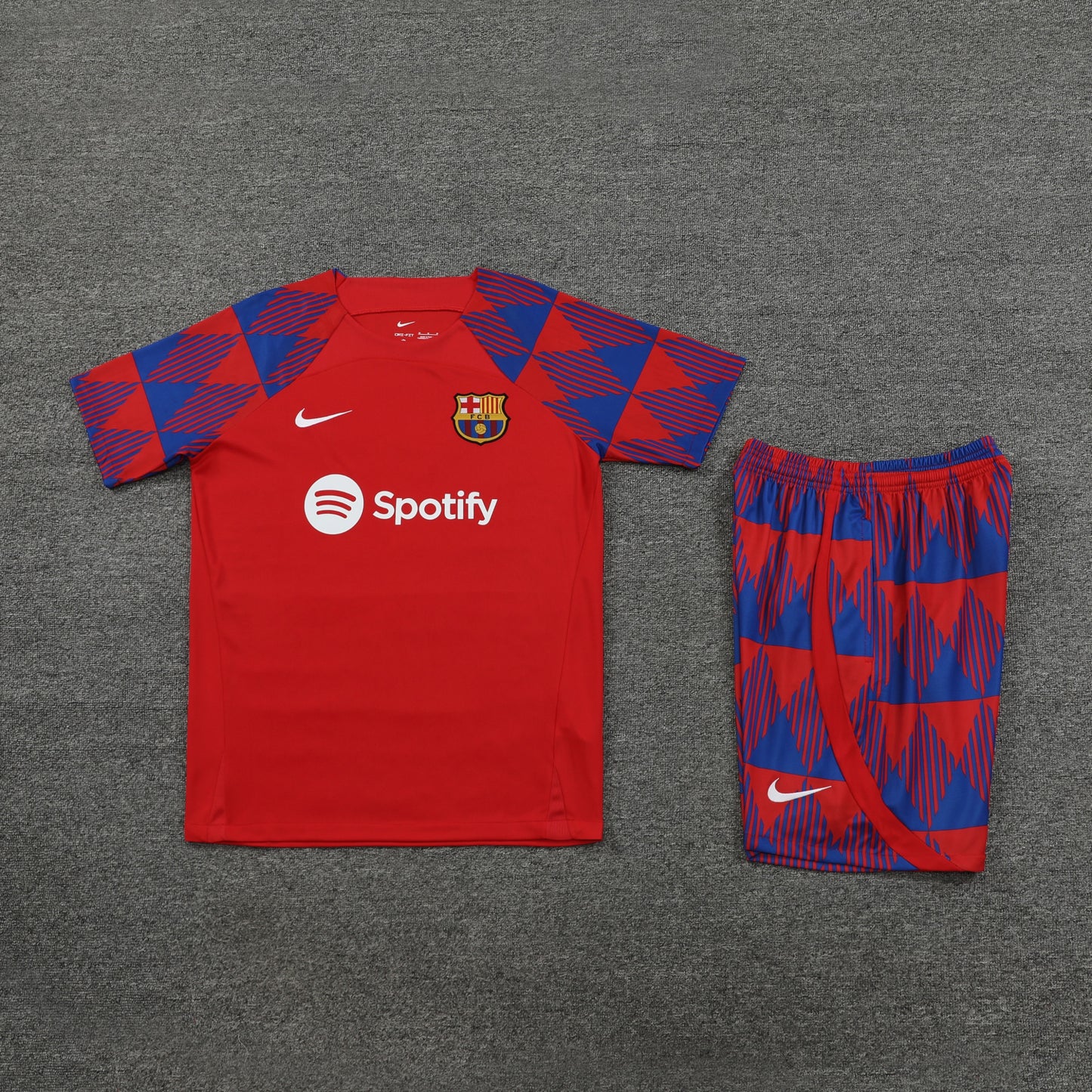 Kit Treino do Barcelona Red 2023/2024