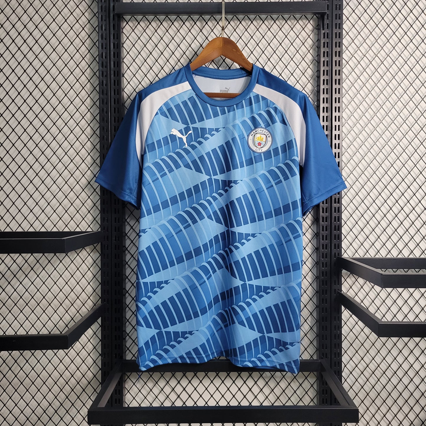 Camisa do Manchester City Treino Blue 2023/2024