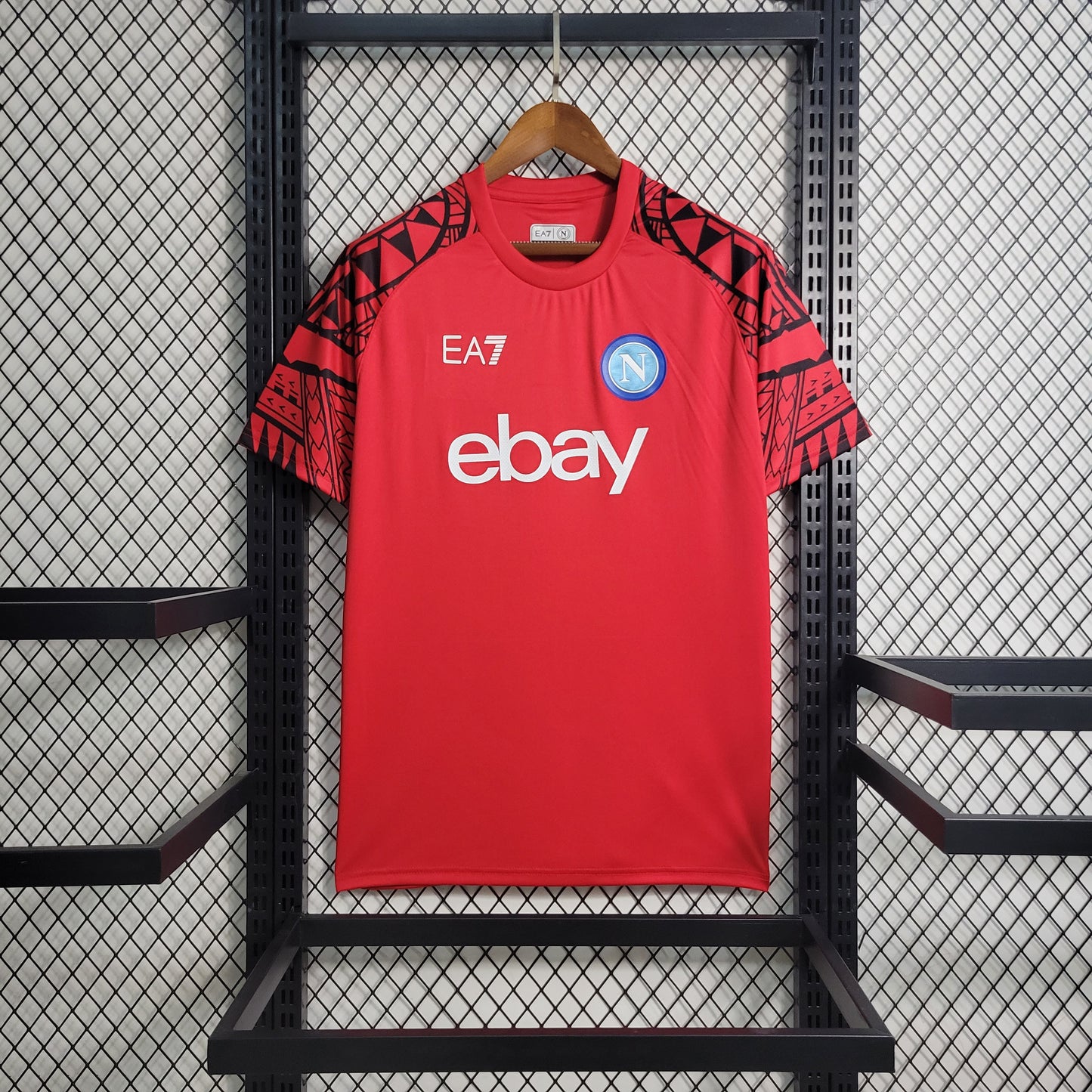 Camisa do Napoli Treino Red 2023/2024