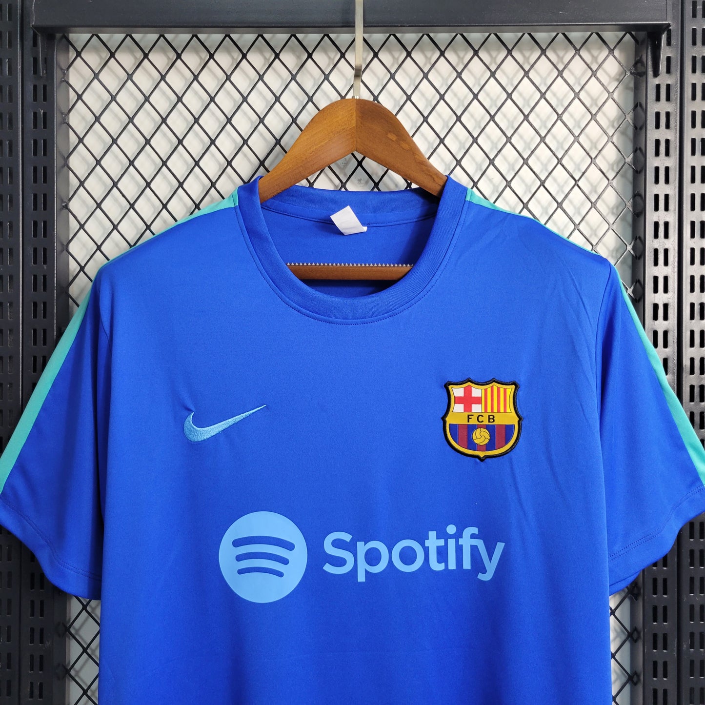 Camisa de Treino do Barcelona Blue 2023/2024