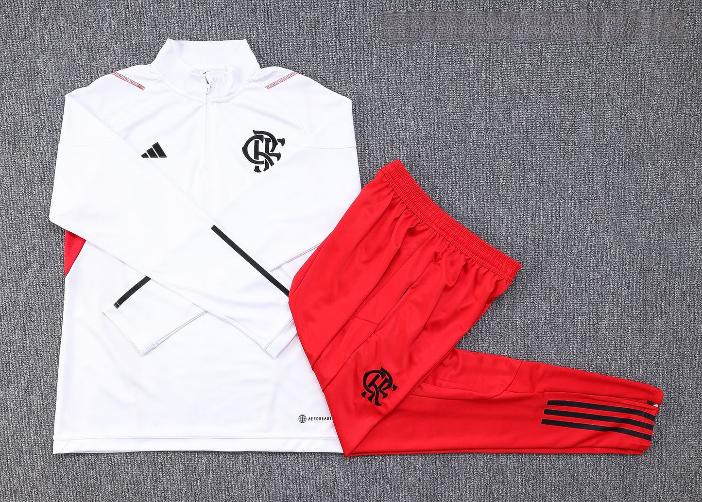 Kit Treino do Flamengo White 2023/2024