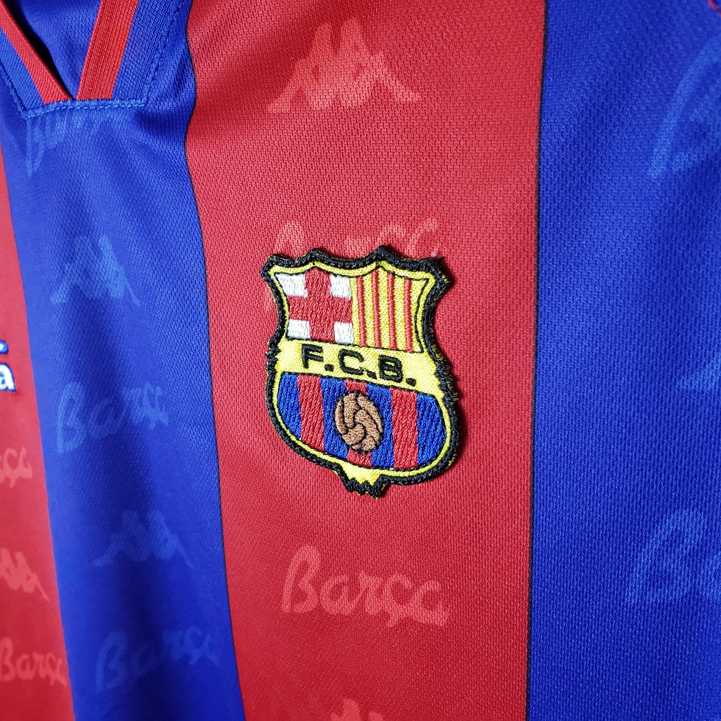 Camisa Retrô do Barcelona Titular 1996/1997