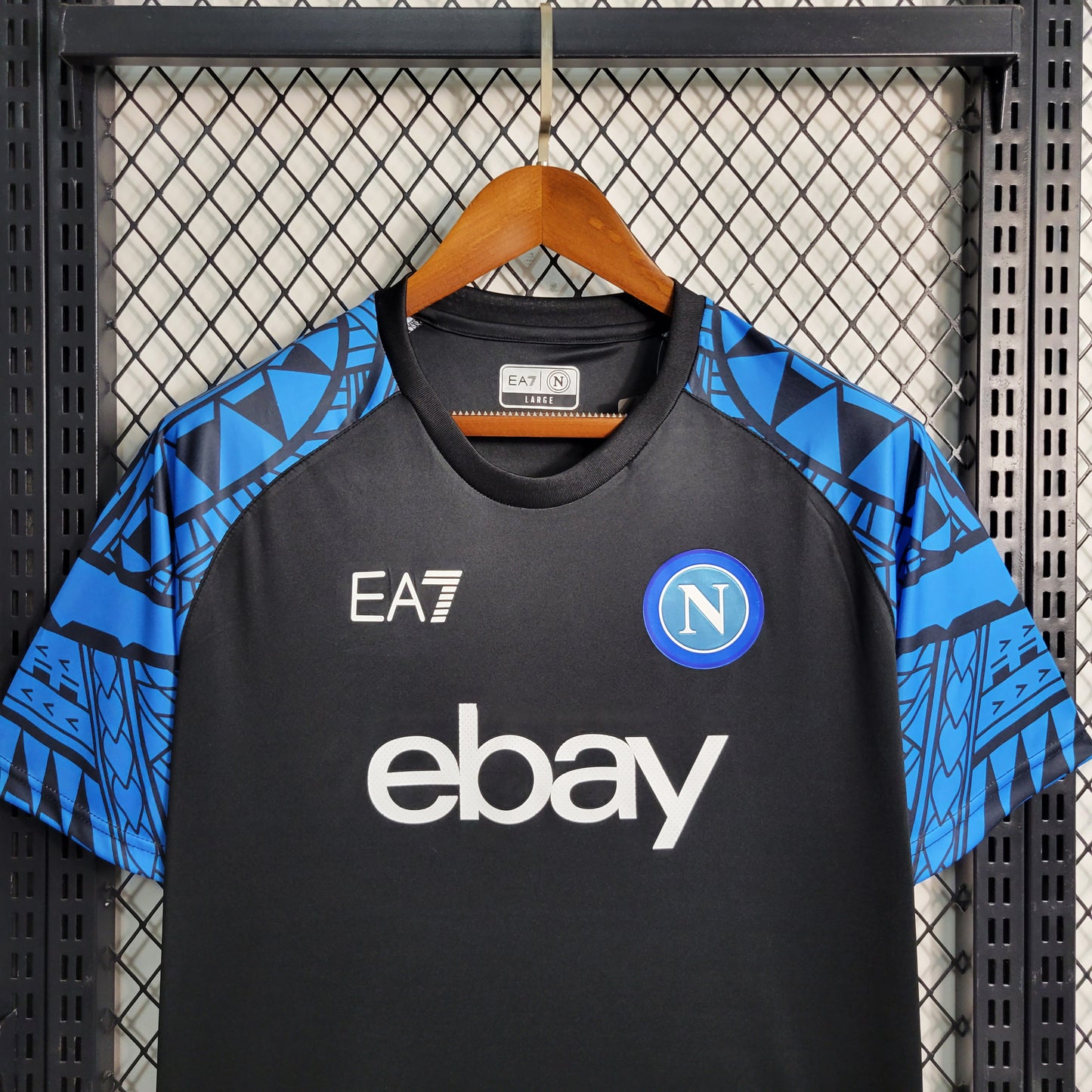 Camisa do Napoli Treino Black 2023/2024