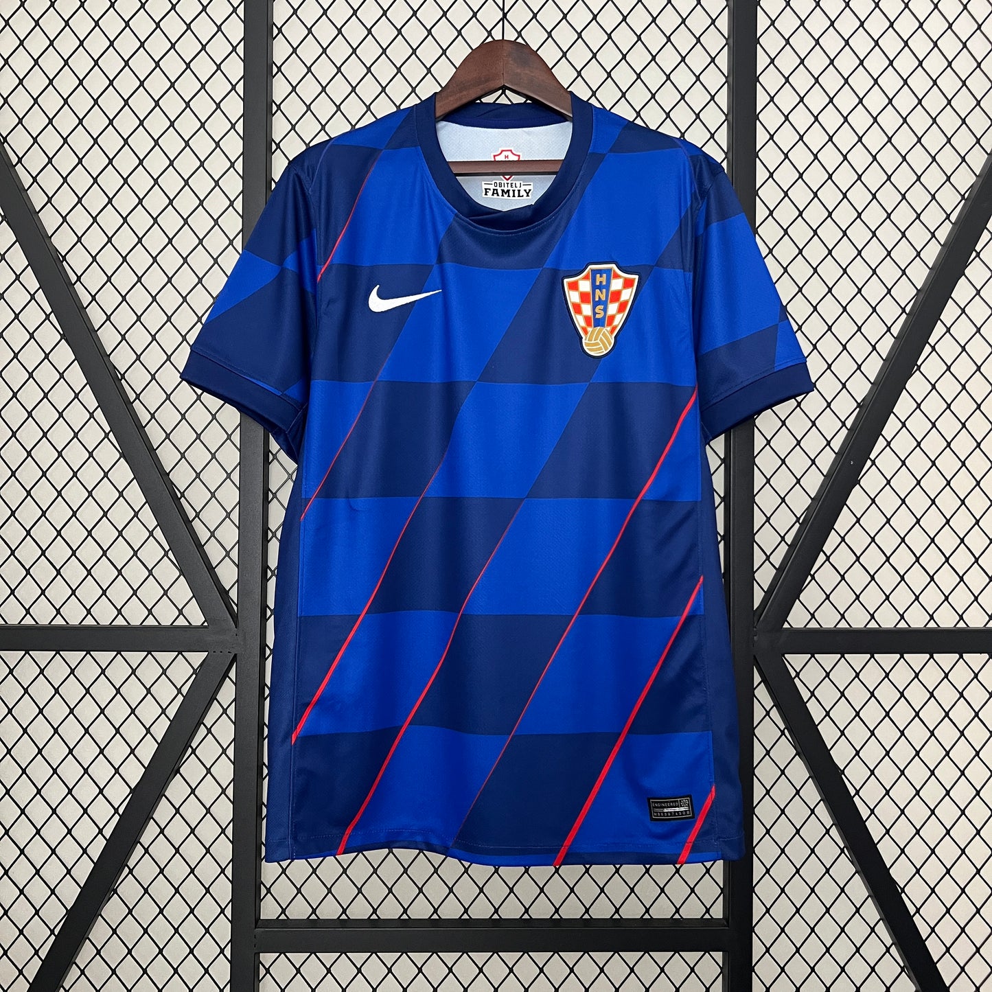 Camisa da Croácia Reserva 2024/2025