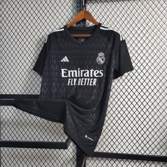 Camisa do Real Madrid Goleiro Black 2023/2024