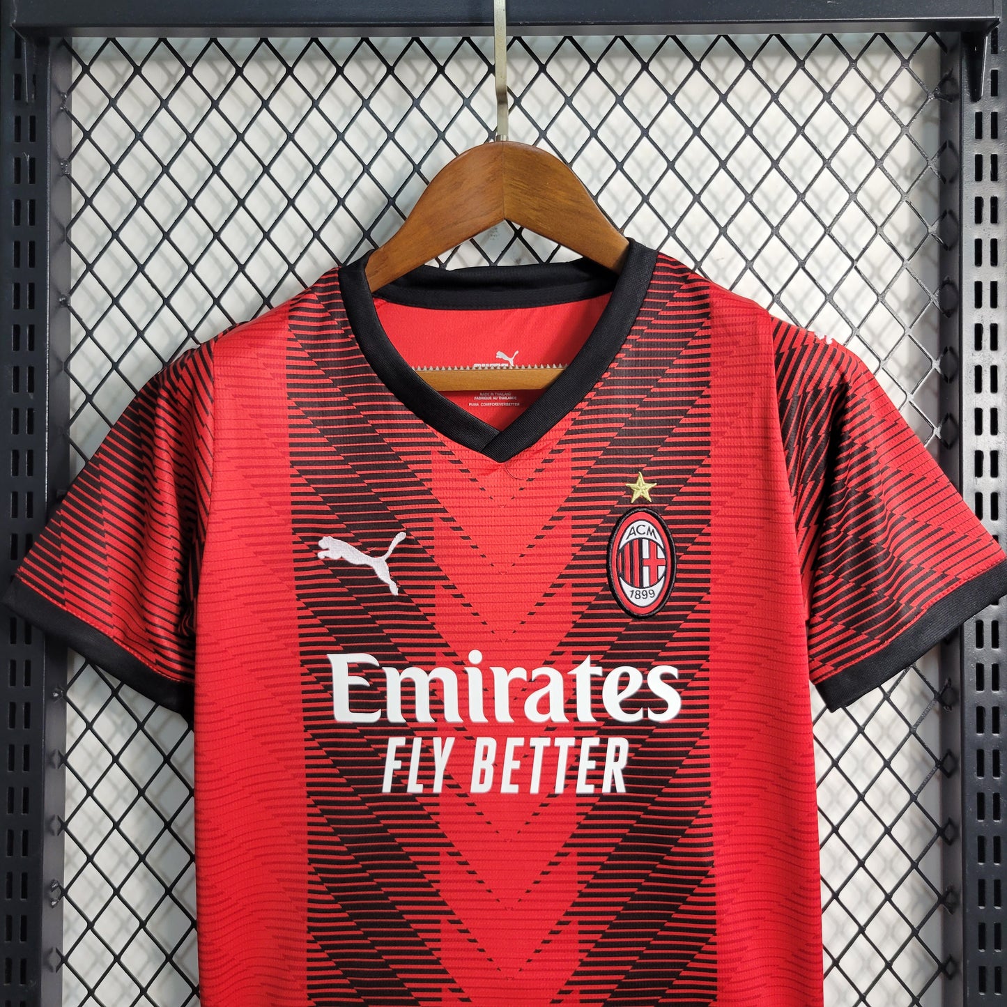 Kit Infantil do Milan Titular 2023/2024