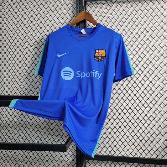 Camisa de Treino do Barcelona Blue 2023/2024