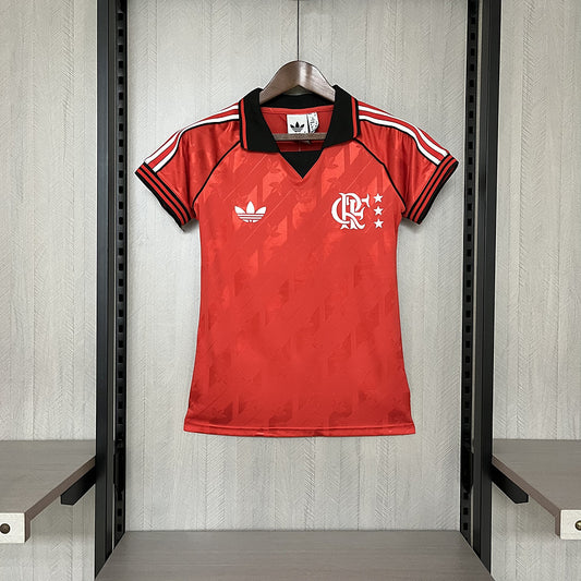 Camisa Feminina do Flamengo Lifestyler 2024/2025