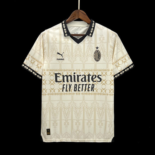 Camisa do Milan x Pleasures II 2024