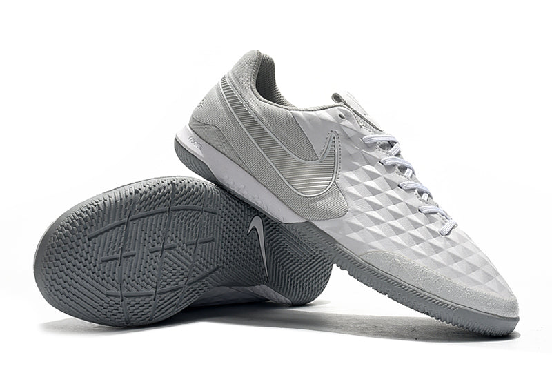 Chuteira de Futsal Nike Tiempo Lunar Legend VIII Pro Gray