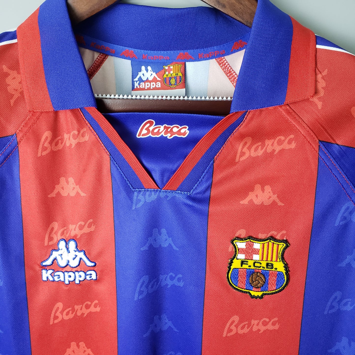 Camisa Retrô do Barcelona Titular 1996/1997