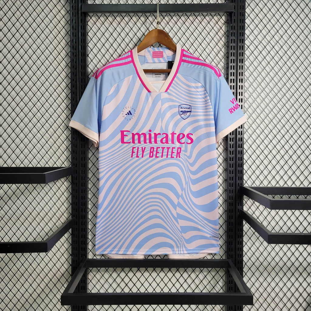 Camisa do Arsenal X Adidas BY Stella McCartney 2023/2024