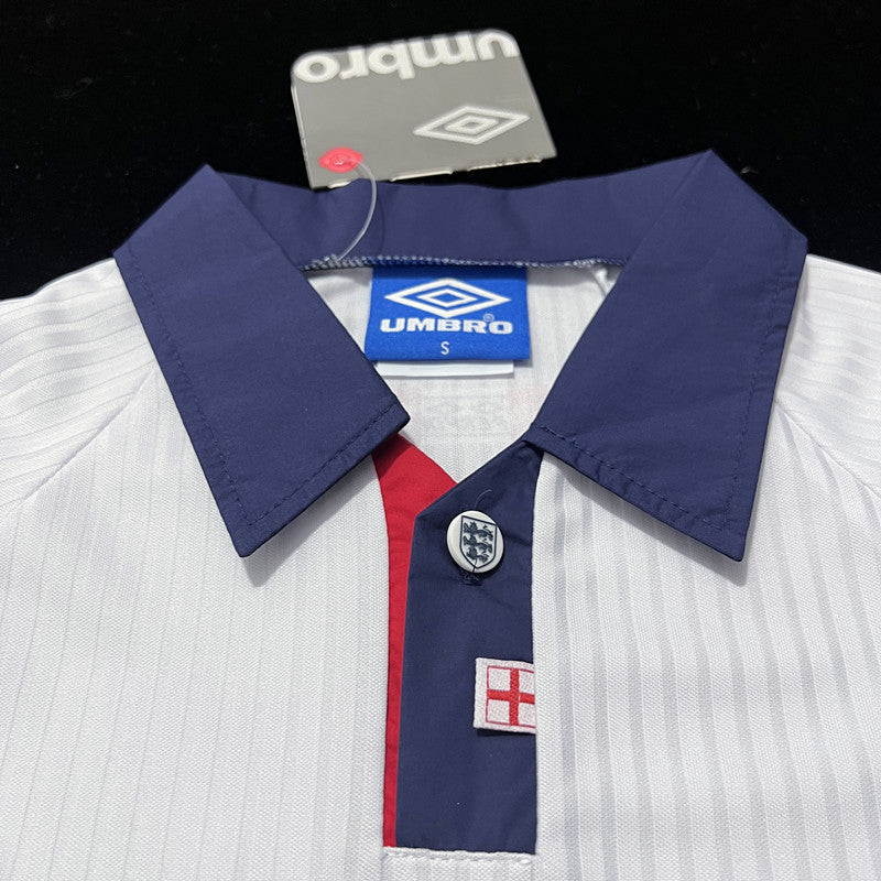 Camisa Retrô da Inglaterra Titular 1998