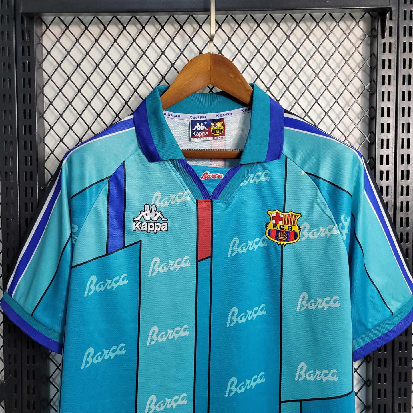 Camisa Retrô do Barcelona Reserva 1996/1997