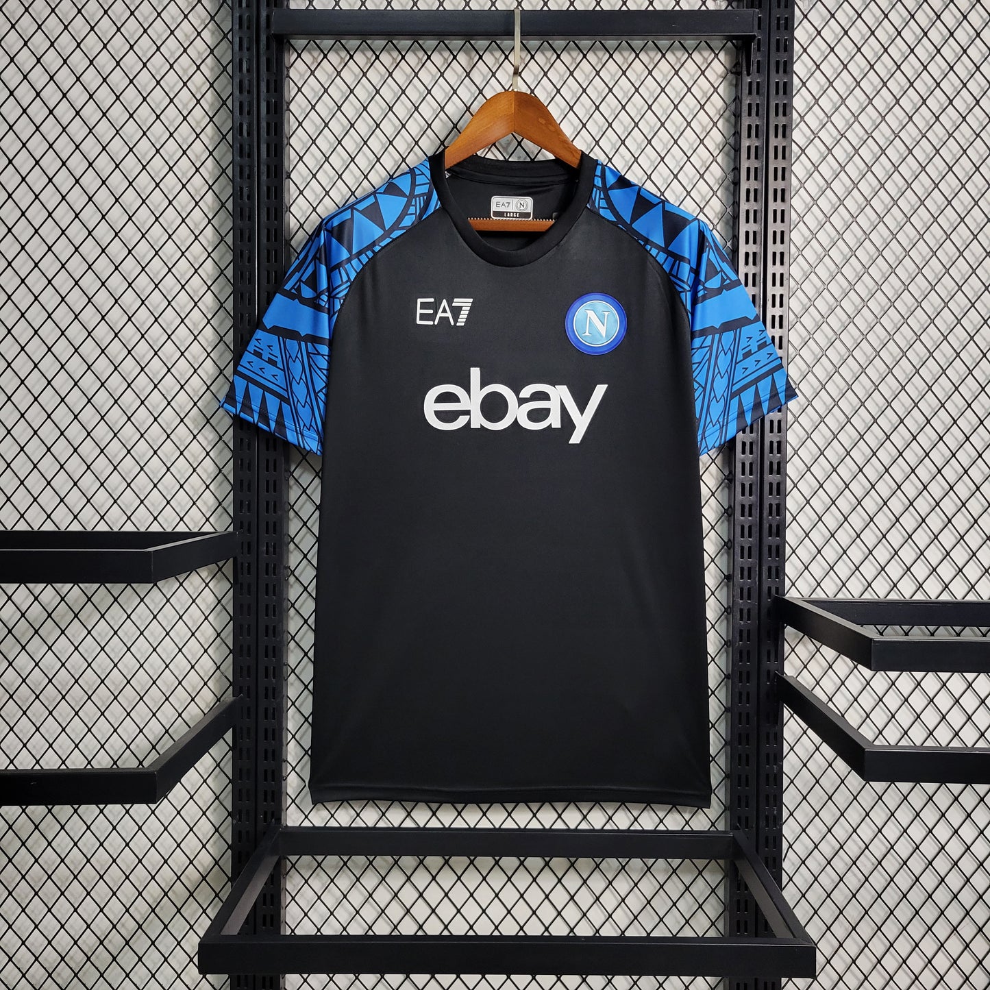 Camisa do Napoli Treino Black 2023/2024