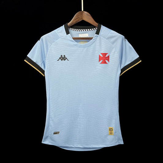 Camisa Feminina do Vasco de Goleiro Light Blue 2023/2024