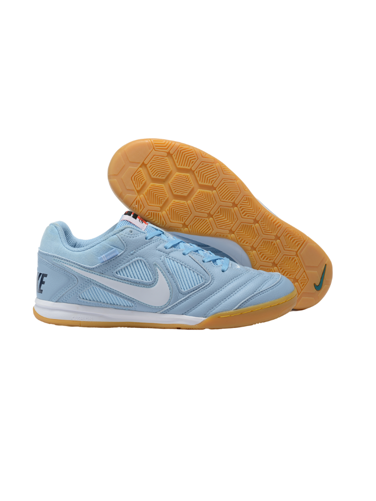 Chuteira de Futsal Supreme x Nike SB Gato Blue Edição Limitada