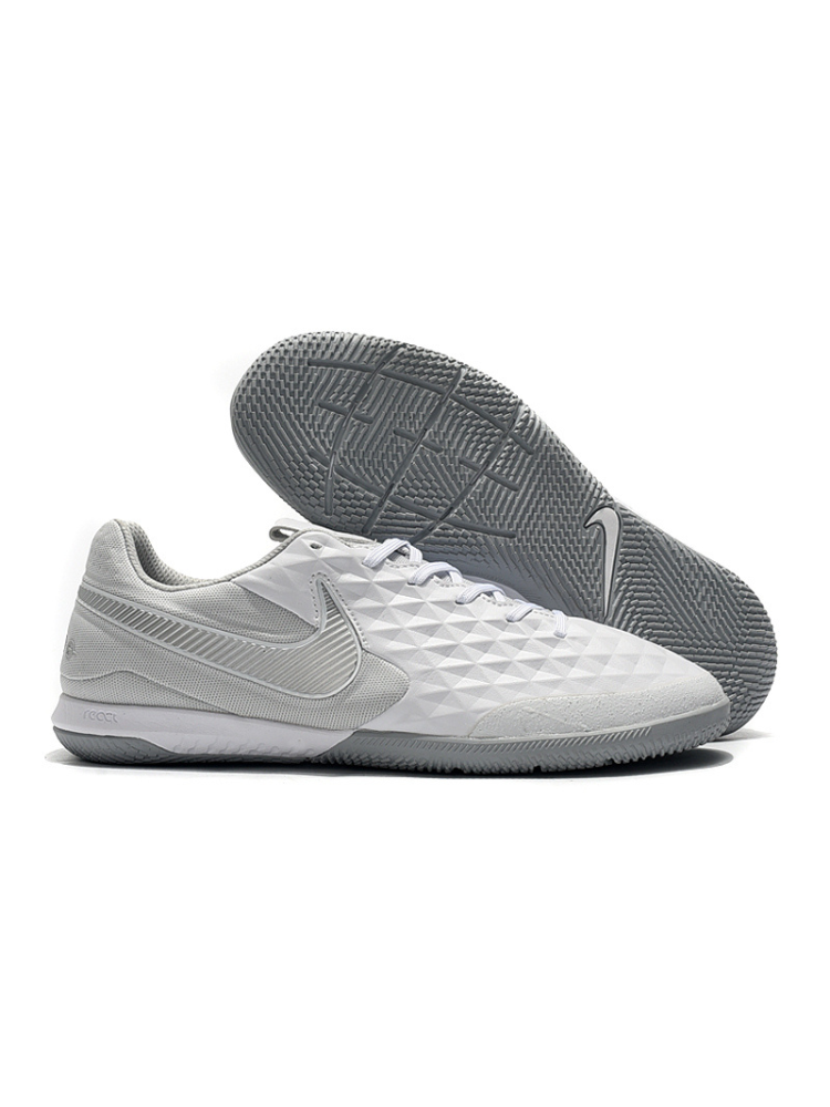 Chuteira de Futsal Nike Tiempo Lunar Legend VIII Pro Gray