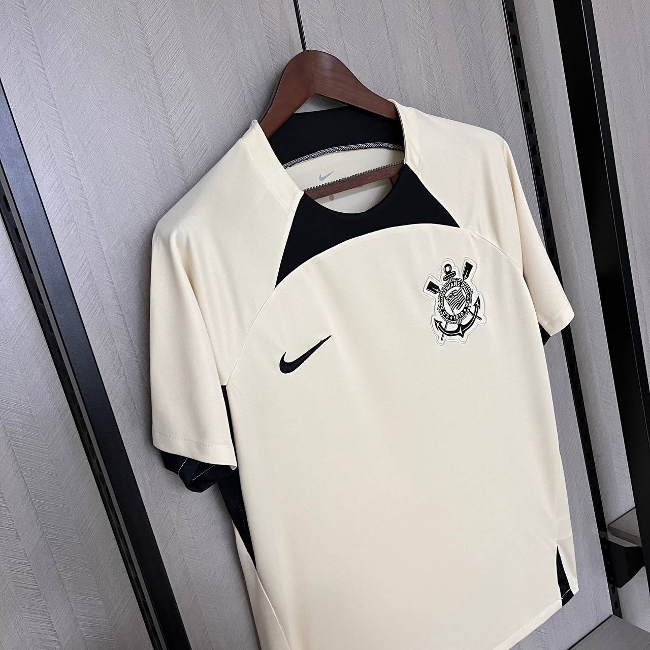 Camisa de Treino Corinthians Bege 2024/2025