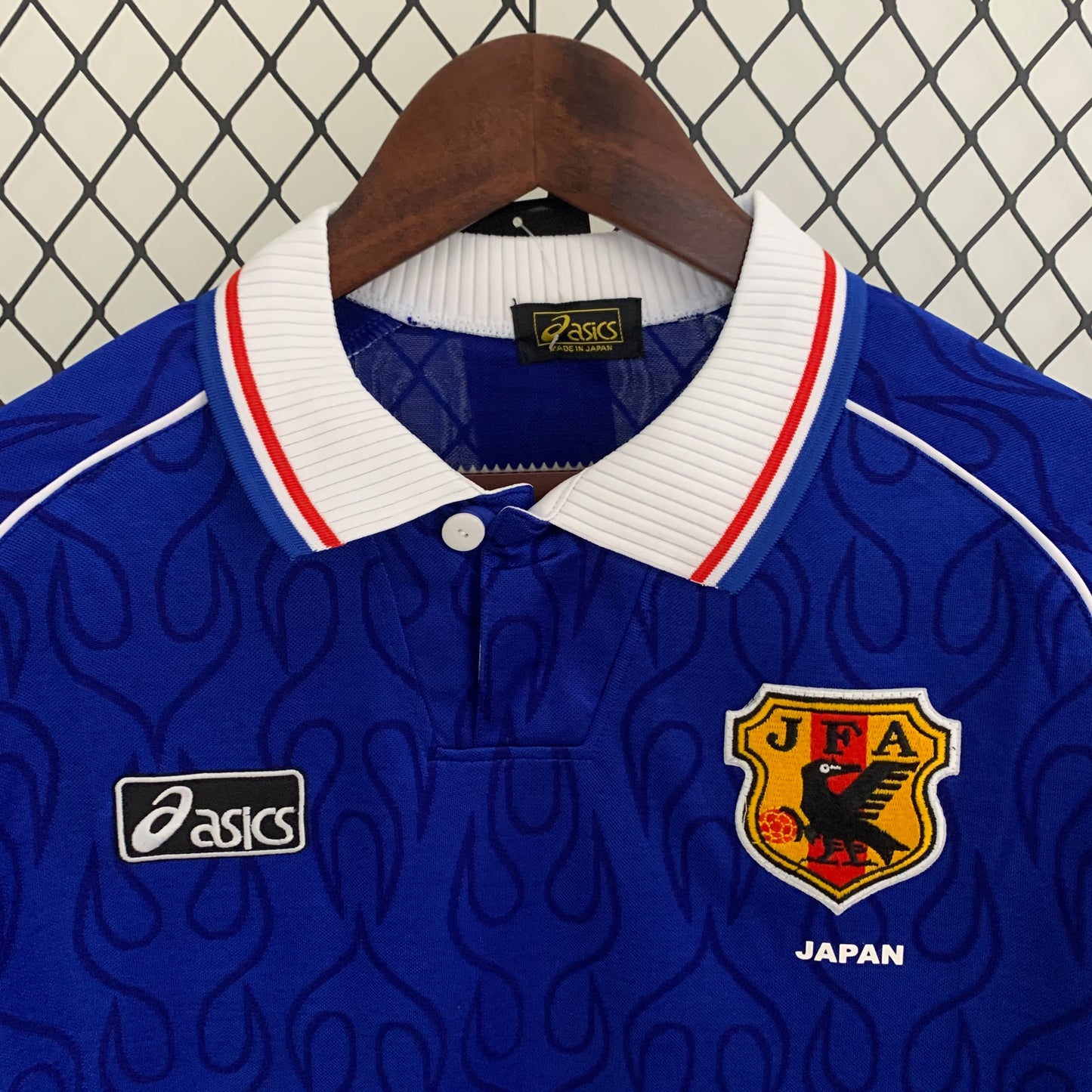 Camisa Retrô do Japão Manga Longa Titular 1998