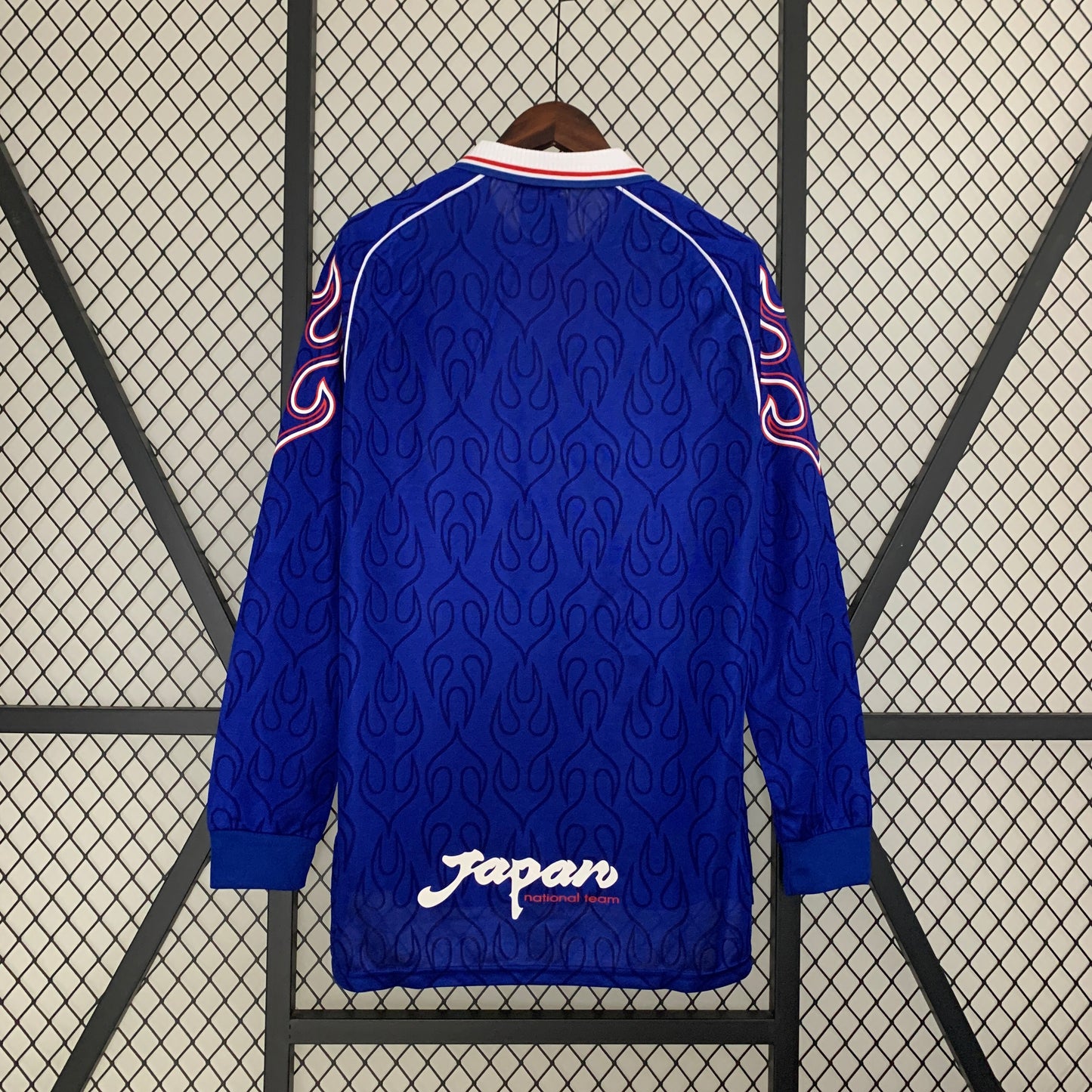 Camisa Retrô do Japão Manga Longa Titular 1998