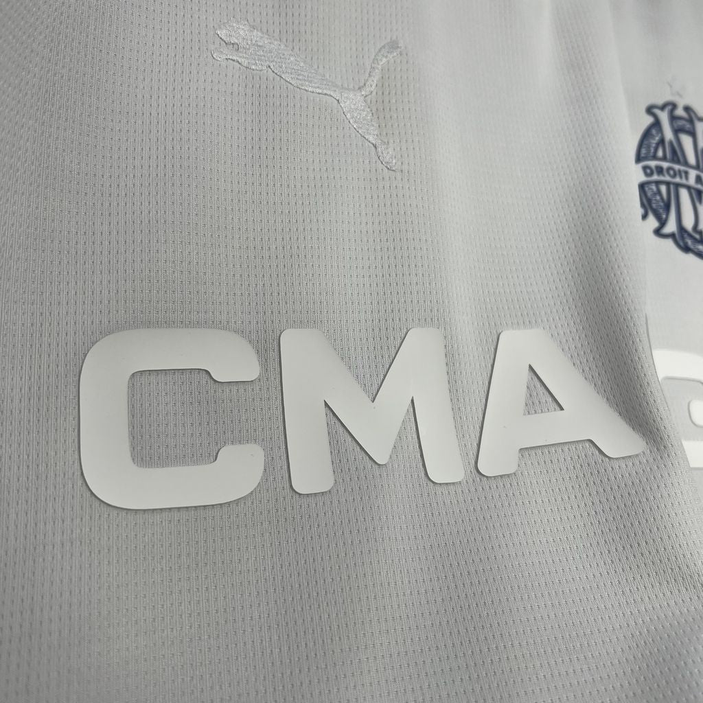 Camisa do Olympique de Marseille 125 Anos White 2024