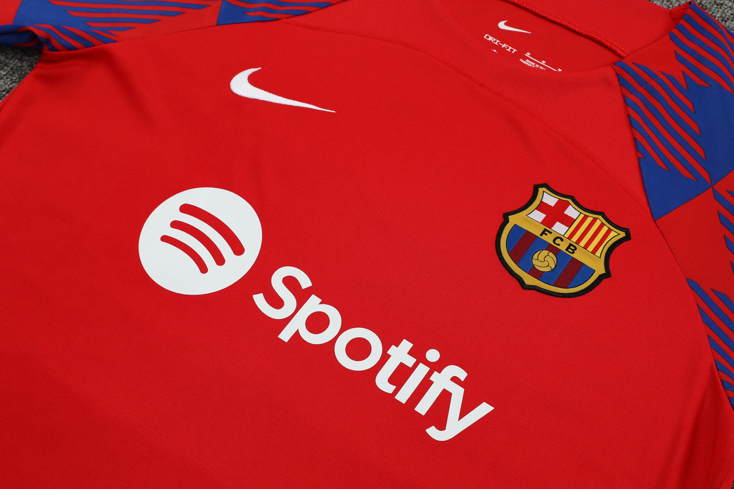 Kit Treino do Barcelona Red 2023/2024