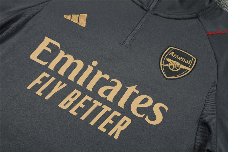 Kit Treino do Arsenal Black 2023/2024