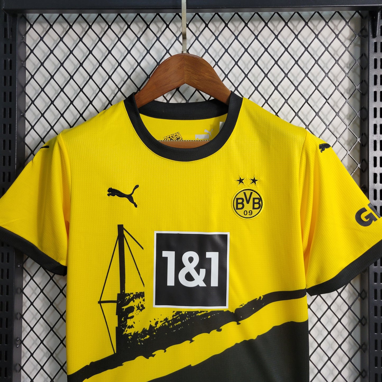 Kit Infantil do Borussia Dortmund Titular 2023/2024