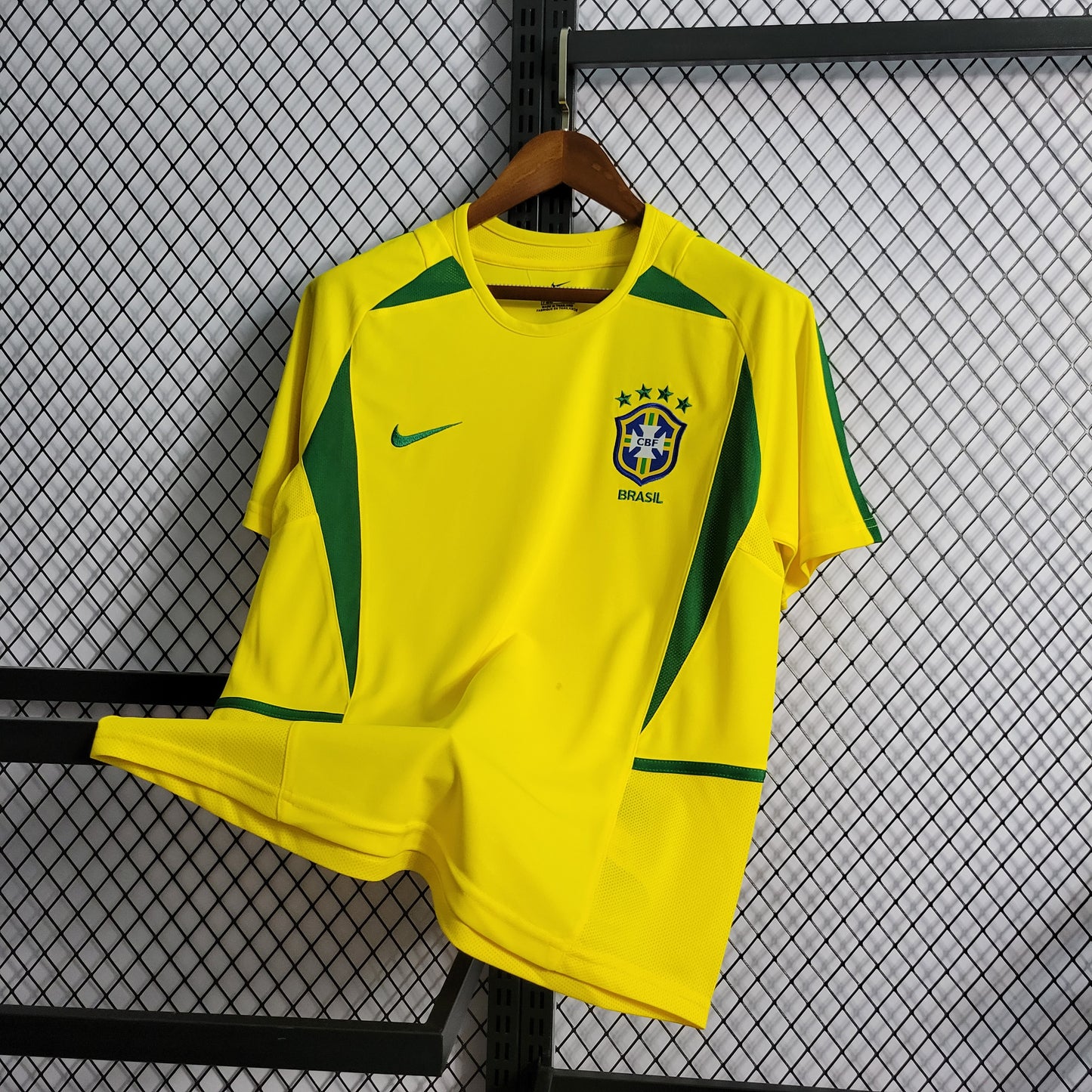 Camisa Retrô do Brasil Titular 2002