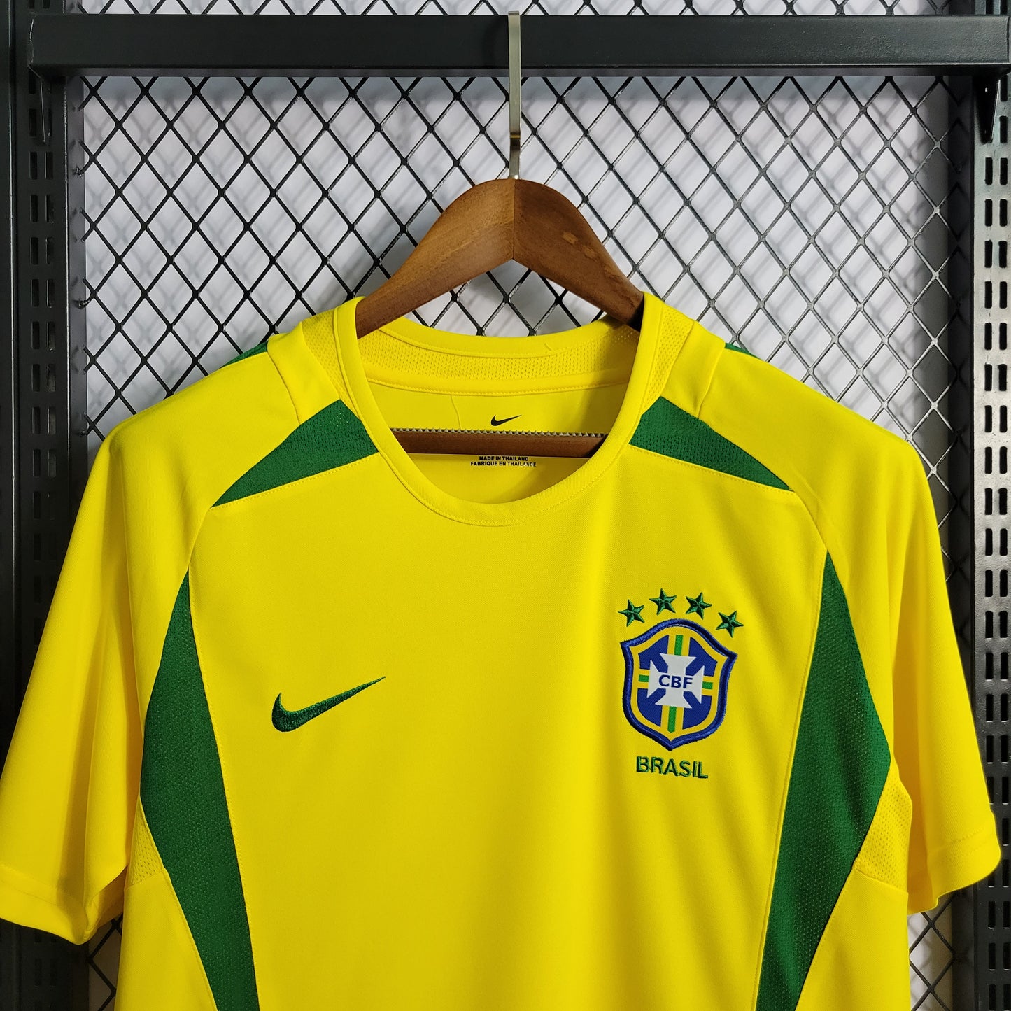 Camisa Retrô do Brasil Titular 2002