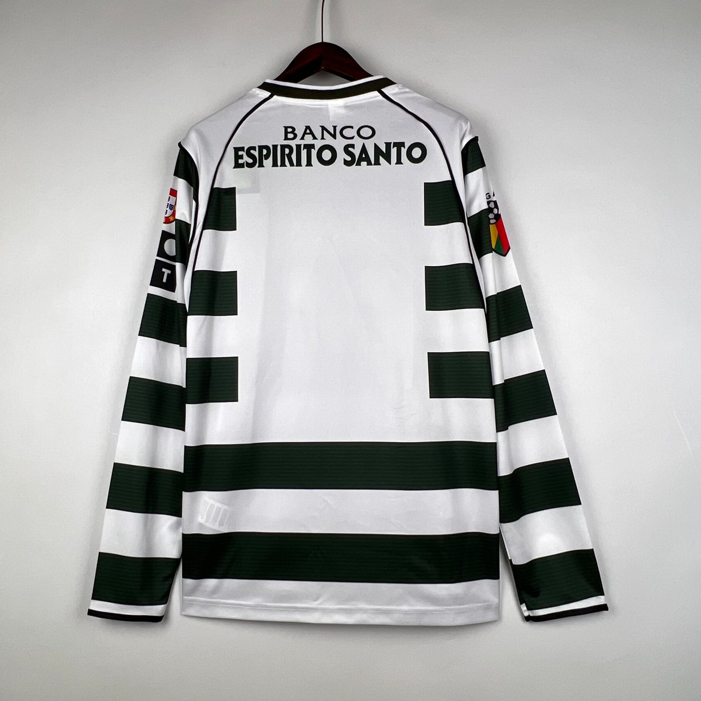 Camisa Manga Longa Retrô do Sporting CP Titular 2001/2003