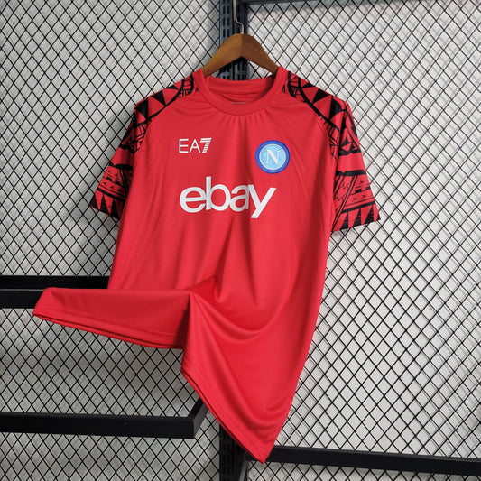 Camisa do Napoli Treino Red 2023/2024