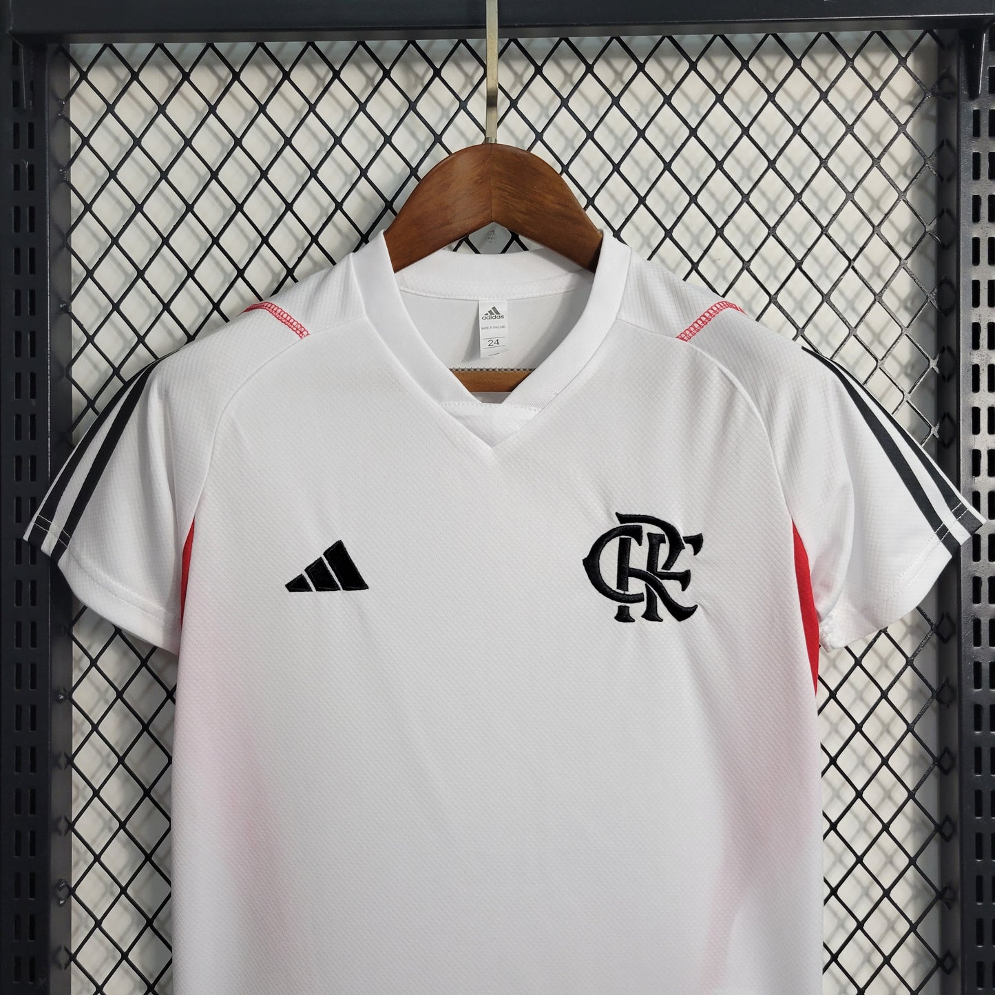 Kit Infantil do Flamengo de Treino White 2023/2024