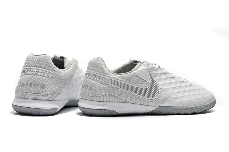 Chuteira de Futsal Nike Tiempo Lunar Legend VIII Pro Gray